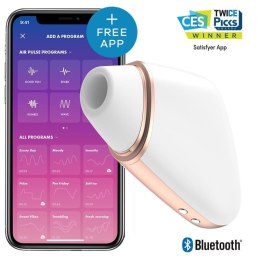 Wibrator Satisfyer Love Triangle – Stymulator Powietrzny i Wibracyjny w Bieli