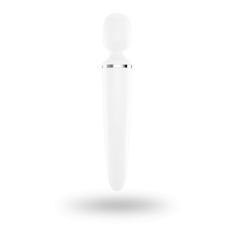 Masażer Wibracyjny Satisfyer Wand-er Woman (Biały/Chrom)