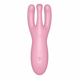 Wibrator Satisfyer Threesome 4 z Aplikacją (Różowy)