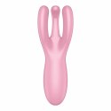 Wibrator Satisfyer Threesome 4 z Aplikacją (Różowy)