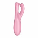 Wibrator Satisfyer Threesome 4 z Aplikacją (Różowy)