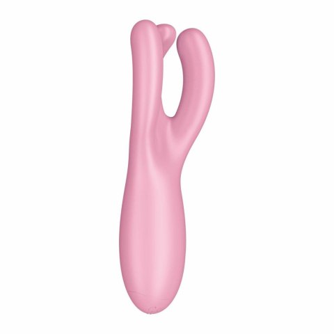 Wibrator Satisfyer Threesome 4 z Aplikacją (Różowy)
