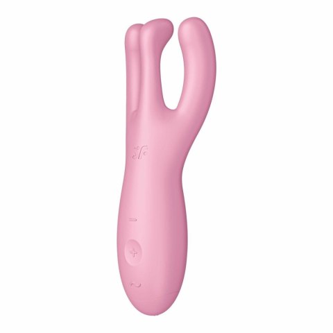 Wibrator Satisfyer Threesome 4 z Aplikacją (Różowy)