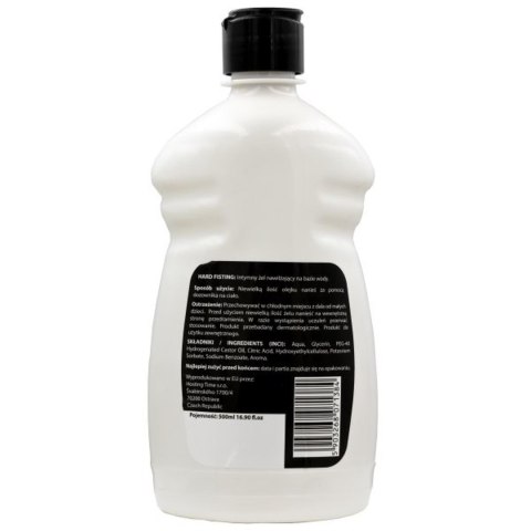 Lubrykant Hard Fisting 500 ml – Do intensywnych doznań analnych