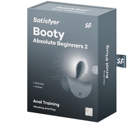 Satisfyer Booty Absolute Beginners 2 - Wibrujący korek analny dla początkujących