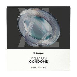 Prezerwatywy Satisfyer Rozmiar 60 XL (100 sztuk)
