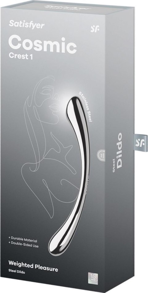 Satisfyer Cosmic Crest 1 – Luksusowe Dildo ze Stali Nierdzewnej
