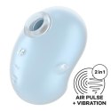 Satisfyer Cutie Ghost Niebieski – Wibrator z Falą Ciśnienia i Wibracjami