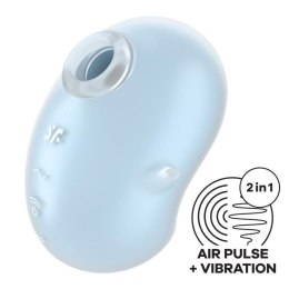 Satisfyer Cutie Ghost Niebieski – Wibrator z Falą Ciśnienia i Wibracjami