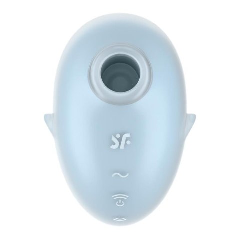 Satisfyer Cutie Ghost Niebieski – Wibrator z Falą Ciśnienia i Wibracjami