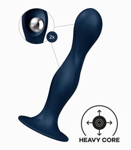 Satisfyer Double Ball-R (Granatowy)