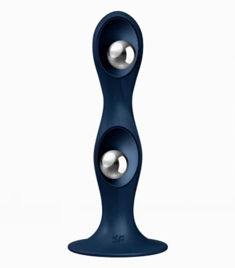 Satisfyer Double Ball-R (Granatowy)