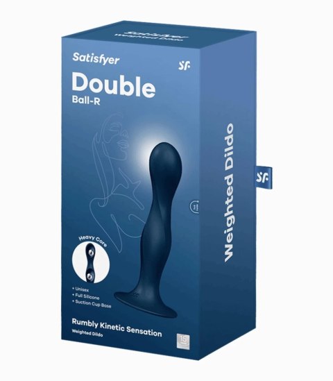 Satisfyer Double Ball-R (Granatowy)