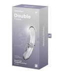 Satisfyer Double Crystal – Szklane Dildo o Podwójnej Przyjemności