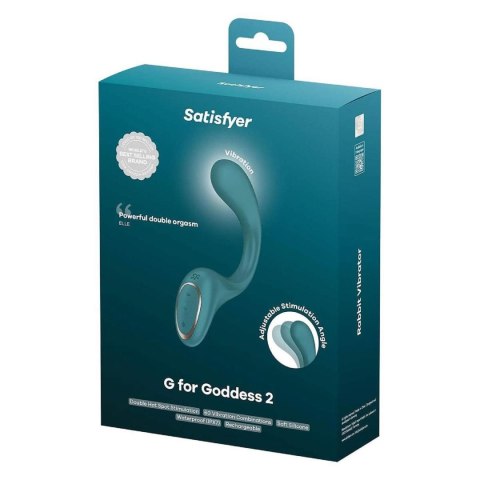 Wibrator G for Goddess 2 (Butelkowa Zieleń)