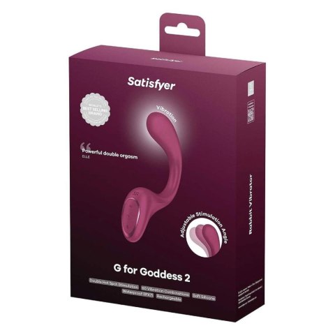 Wibrator G for Goddess 2 (Zmysłowa Czerwień Wina)