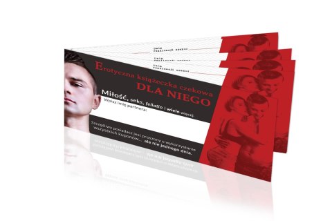 Erotyczna Książeczka Czeków dla Niego