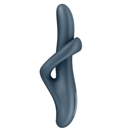 Satisfyer Heat Flex 4 Szary – Rozgrzewający Stymulator Obrotowy