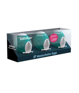 Zestaw jajek masturbacyjnych Satisfyer Naughty (3 szt.)