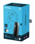 Satisfyer Men Vibration+ z Aplikacją - Czarny