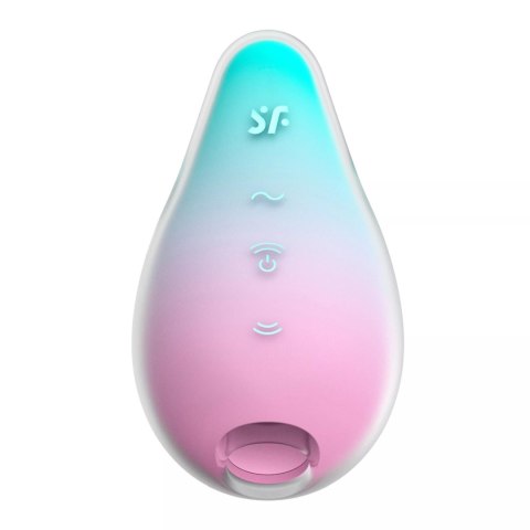 Syreni Śpiew: Wibrator Satisfyer Mermaid Vibes w odcieniach mięty i różu