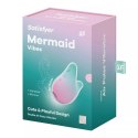 Syreni Śpiew: Wibrator Satisfyer Mermaid Vibes w odcieniach mięty i różu