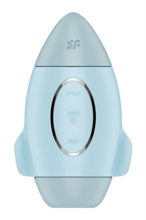Satisfyer Mission Control blue – Niebiański Stymulator Łechtaczki Air Pulse