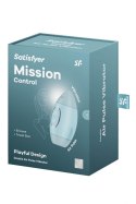 Satisfyer Mission Control blue – Niebiański Stymulator Łechtaczki Air Pulse