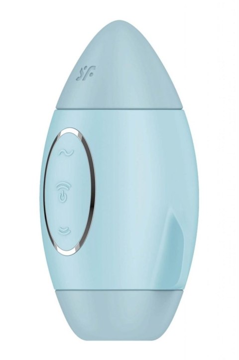 Satisfyer Mission Control blue – Niebiański Stymulator Łechtaczki Air Pulse