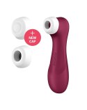 Satisfyer Pro 2 Generacji 3 z Liquid Air, Wytrawna Czerwień