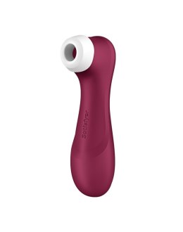 Satisfyer Pro 2 Trzeciej Generacji z Technologią Liquid Air, Wibracjami i Aplikacją – Kolor Czerwonego Wina