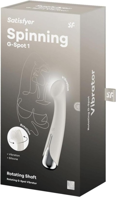 Satisfyer Spinning G-Spot 1 Beżowy