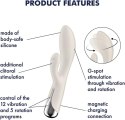 Satisfyer Spinning Rabbit 1 Beżowy – Rewolucyjny Wibrator Króliczek z Funkcją Rotacji