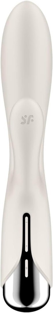 Satisfyer Spinning Rabbit 1 Beżowy – Rewolucyjny Wibrator Króliczek z Funkcją Rotacji