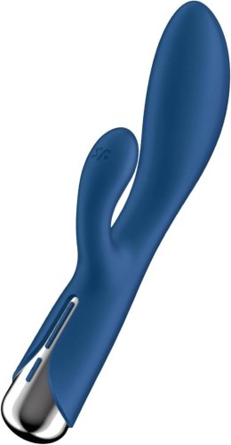 Satisfyer Spinning Rabbit 1 Niebieski – Wibrator Króliczek z Rotacją