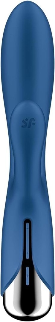 Satisfyer Spinning Rabbit 1 Niebieski – Wibrator Króliczek z Rotacją