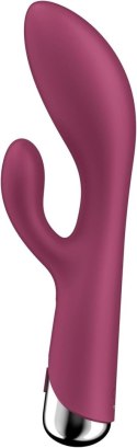 Satisfyer Spinning Rabbit 1 Czerwony – Wibrator Króliczek z Rotacją