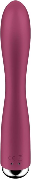 Satisfyer Spinning Rabbit 1 Czerwony – Wibrator Króliczek z Rotacją