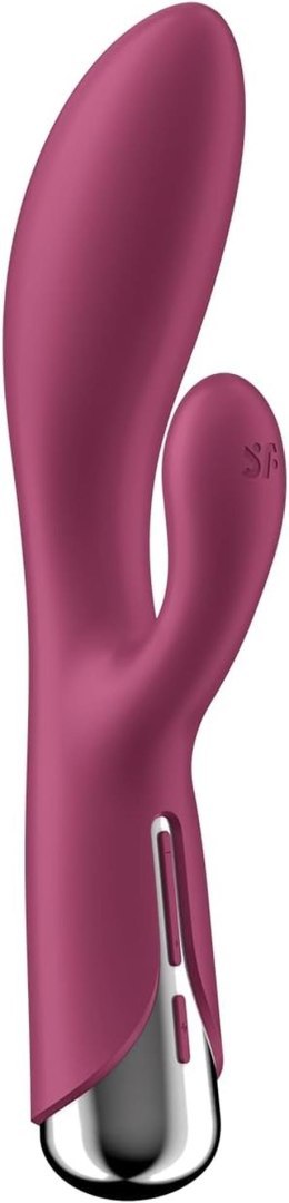 Satisfyer Spinning Rabbit 1 Czerwony – Wibrator Króliczek z Rotacją