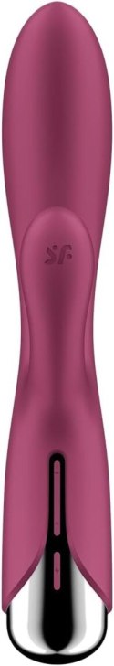 Satisfyer Spinning Rabbit 1 Czerwony – Wibrator Króliczek z Rotacją