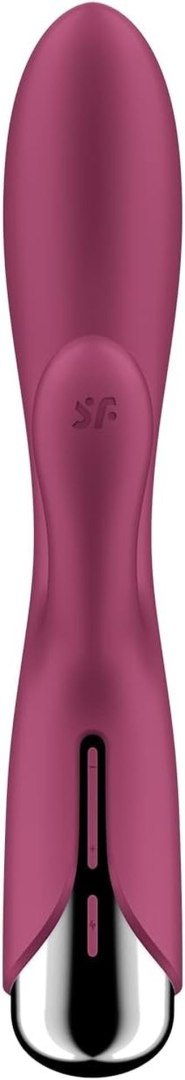 Satisfyer Spinning Rabbit 1 Czerwony – Wibrator Króliczek z Rotacją