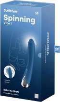 Satisfyer Spinning Vibe 1 Blue: Obrotowy Wibrator Punktu G