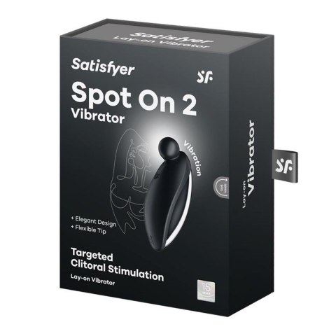 Precyzyjny Stymulator Satisfyer Spot On 2 Black