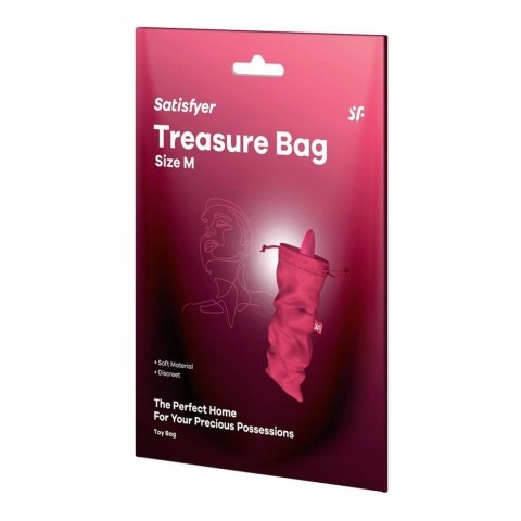 Satisfyer Treasure Bag M Różowa – Dyskretne Przechowywanie Gadżetów