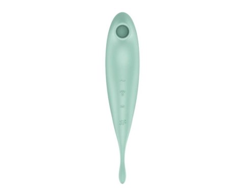 Miętowy wibrator Twirling Pro z aplikacją Connect