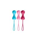 Zestaw Kulek Gejszy Satisfyer Balls C02 – Potrójna Moc Treningu