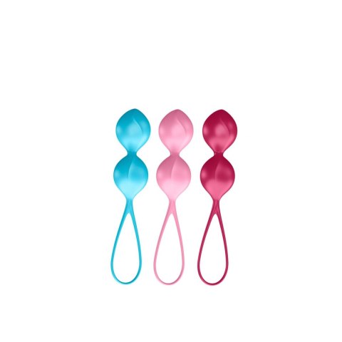 Zestaw Kulek Gejszy Satisfyer Balls C03 – Stopniowany Trening (3 kulki)