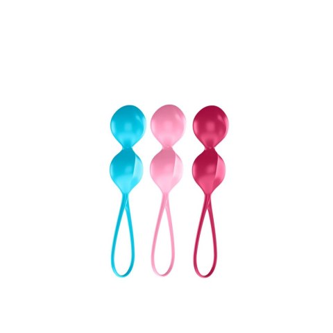 Zestaw Kulek Gejszy Satisfyer Balls C03 – Stopniowany Trening (3 kulki)