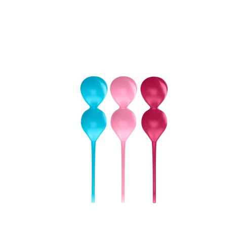 Zestaw Kulek Gejszy Satisfyer Balls C03 – Stopniowany Trening (3 kulki)