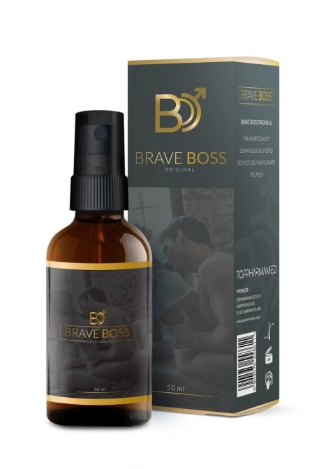 BRAVE BOSS Oryginalny spray opóźniający wytrysk 50 ml